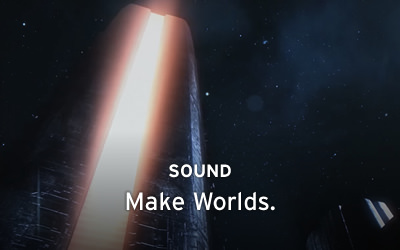 SOUNDS: Make Worlds.
